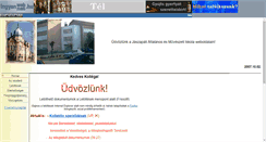 Desktop Screenshot of apatiiskola.work.hu