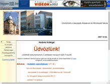 Tablet Screenshot of apatiiskola.work.hu